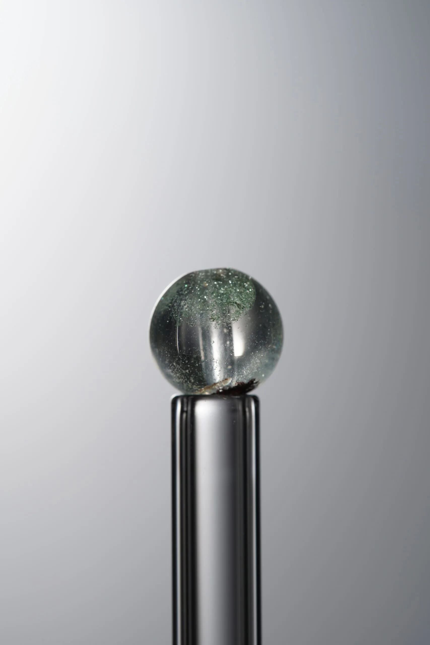 Crystal-Green-8mm Natural Gemstone Bead - Image 2
