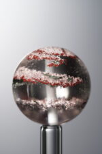 Crystal-Red&Green-18mm Natural Gemstone Bead - Image 4
