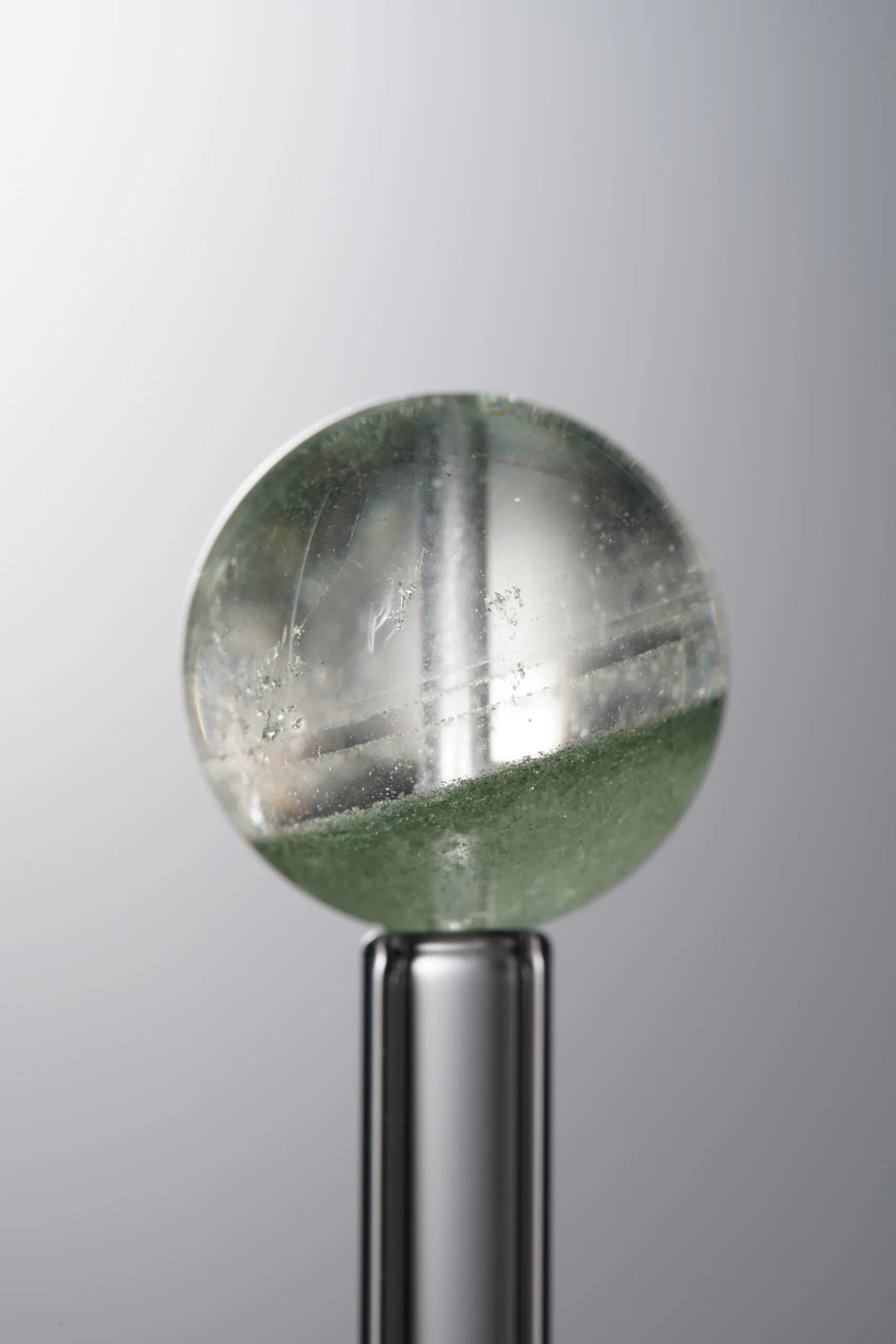 Crystal-Green-14mm Natural Gemstone Bead - Image 4