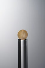 Crystal-Gold-5mm Natural Gemstone Bead - Image 3