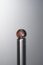 Crystal-Red-6mm Natural Gemstone Bead