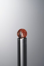 Crystal-Red-5mm Natural Gemstone Bead