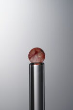 Crystal-Red-5mm Natural Gemstone Bead - Image 2