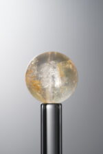 Crystal-Yellow-12mm Natural Gemstone Bead - Image 3