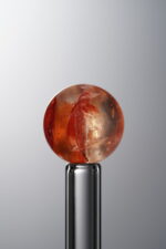 Crystal-Red-11mm Natural Gemstone Bead - Image 3