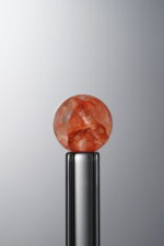 Crystal-Red-8mm Natural Gemstone Bead