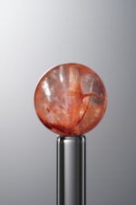 Crystal-Red-12mm Natural Gemstone Bead - Image 4