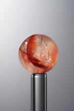 Crystal-Red-12mm Natural Gemstone Bead - Image 2
