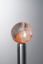 Crystal-Red-13mm Natural Gemstone Bead - Image 2