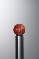 Crystal-Red-7mm Natural Gemstone Bead