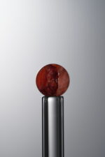 Crystal-Red-8mm Natural Gemstone Bead - Image 3