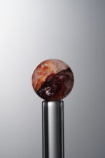 Crystal-Red-10mm Natural Gemstone Bead