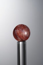 Crystal-Red-10mm Natural Gemstone Bead - Image 3