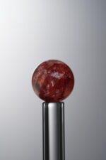 Crystal-Red-10mm Natural Gemstone Bead - Image 2