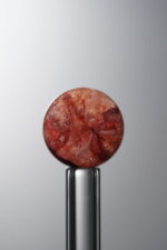 Crystal-Red-12mm Natural Gemstone Bead - Image 2