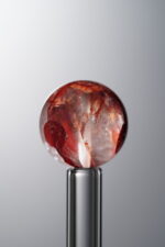 Crystal-Red-13mm Natural Gemstone Bead - Image 3