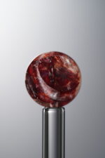 Crystal-Red-13mm Natural Gemstone Bead - Image 4