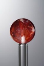 Crystal-Red-12mm Natural Gemstone Bead - Image 3