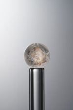 Crystal-Brown-8mm Natural Gemstone Bead - Image 4