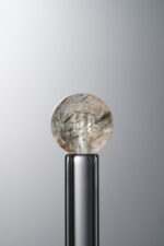 Crystal-Red&Brown-9mm Natural Gemstone Bead - Image 3