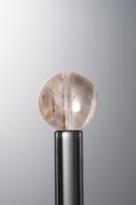 Crystal-Red&Brown-10mm Natural Gemstone Bead - Image 4