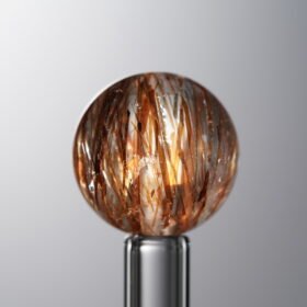 Crystal-Red&Brown-13mm