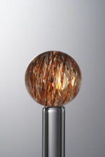 Crystal-Red&Brown-13mm Natural Gemstone Bead - Image 4