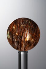 Crystal-Red&Brown-17mm Natural Gemstone Bead - Image 4