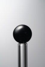 Agate-Black-10mm Natural Gemstone Bead - Image 3