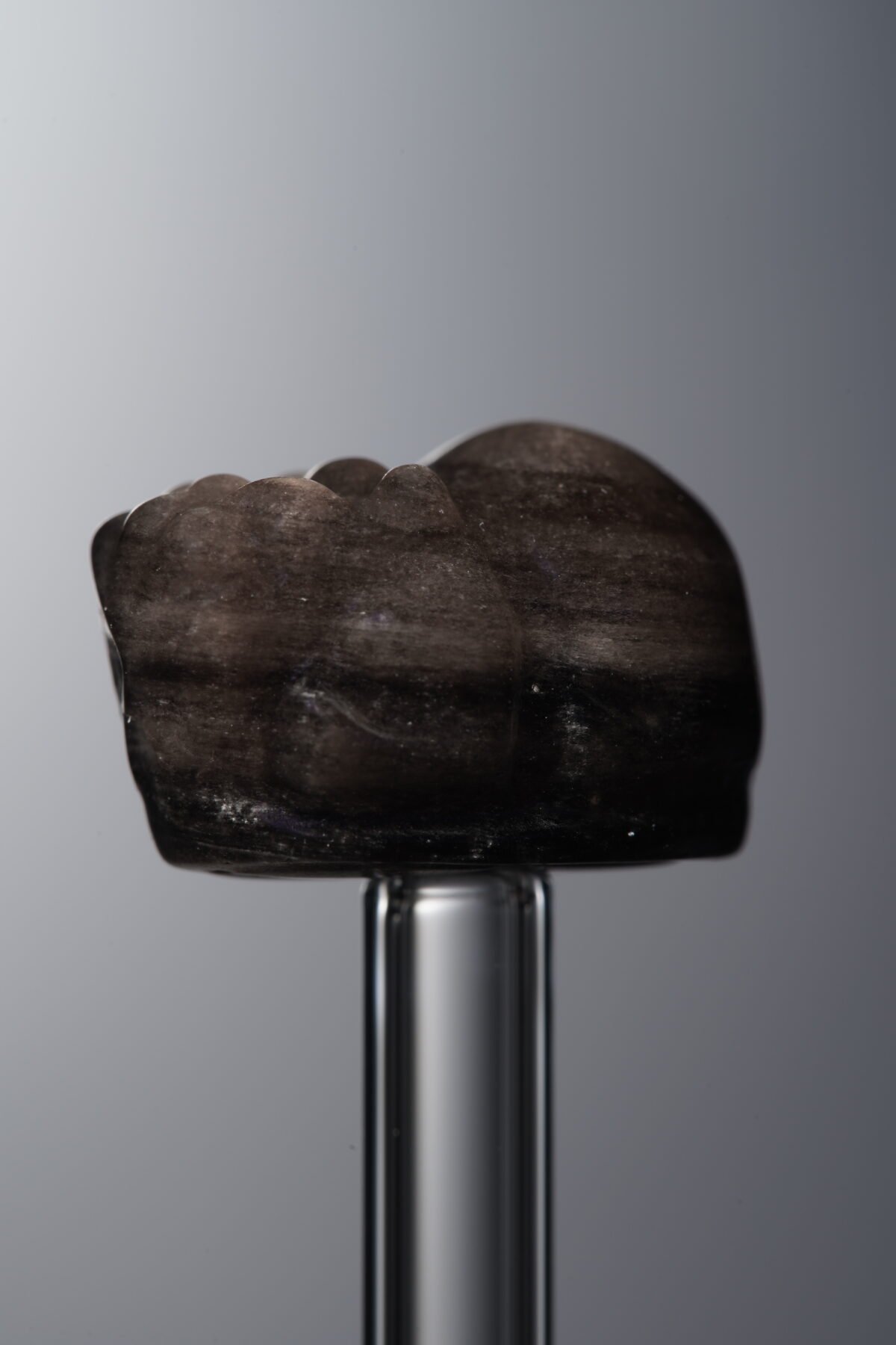 Obsidian-Silver-Pixiu-18mm - Image 2