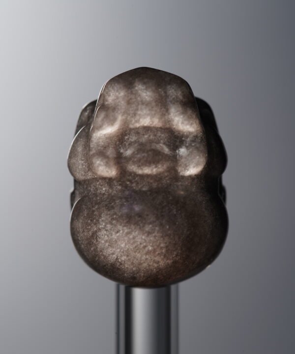 Obsidian-Silver-Pixiu-18mm