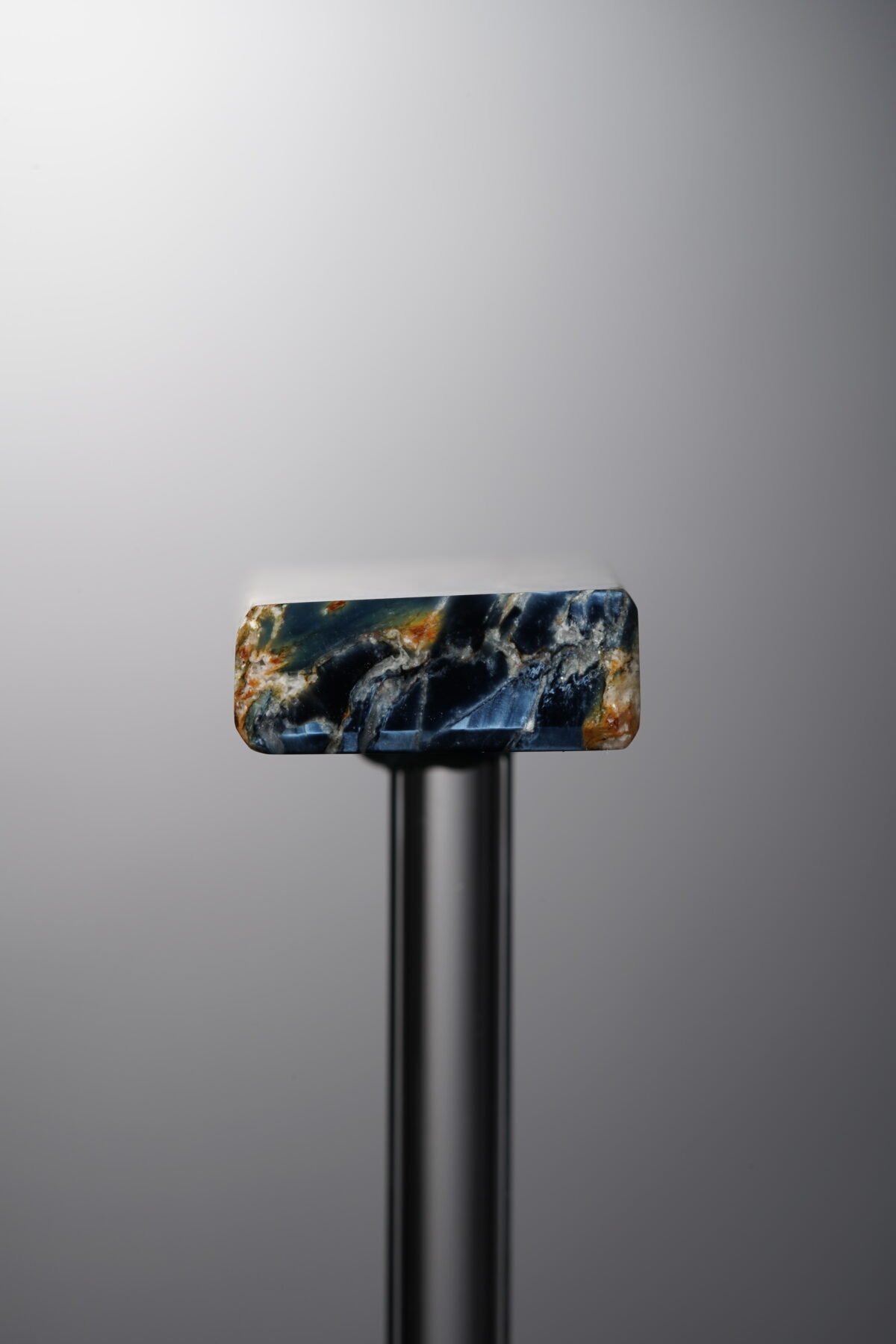 Pietersite-Blue&Yellow-Rectangle Plaque-34mm - Image 4