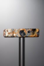 Pietersite-Black&Yellow-Rectangle Plaque-28mm - Image 4