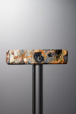 Pietersite-Black&Yellow-Rectangle Plaque-28mm - Image 4