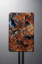 Pietersite-Black&Yellow-Rectangle Plaque-32mm - Image 3