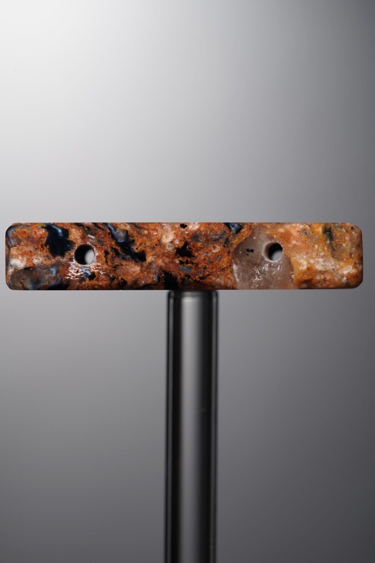 Pietersite-Black&Yellow-Rectangle Plaque-33mm - Image 4