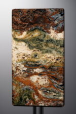 Pietersite-Black&Yellow-Rectangle Plaque-45mm - Image 3
