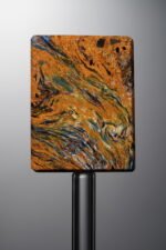 Pietersite-Yellow&Blue-Rectangle Plaque-29mm - Image 3