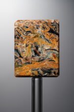 Pietersite-Yellow&Blue-Rectangle Plaque-27mm