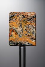 Pietersite-Yellow&Blue-Rectangle Plaque-27mm - Image 3