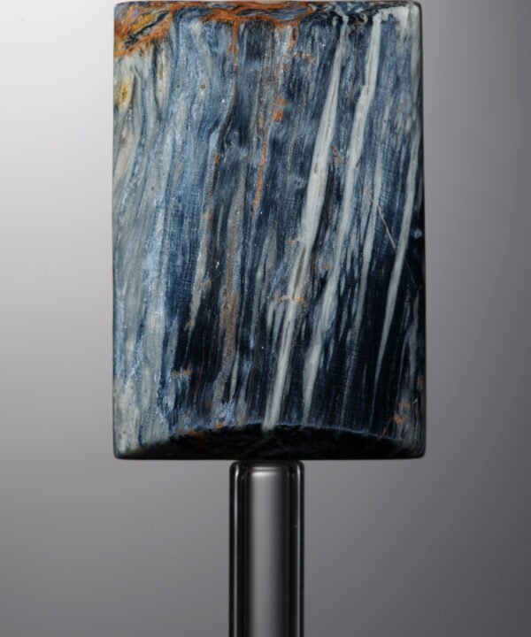 Pietersite-Blue-Rectangle Plaque-30mm