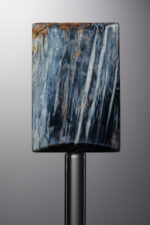 Pietersite-Blue-Rectangle Plaque-30mm