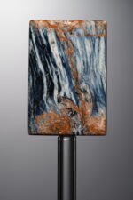 Pietersite-Blue-Rectangle Plaque-30mm - Image 3