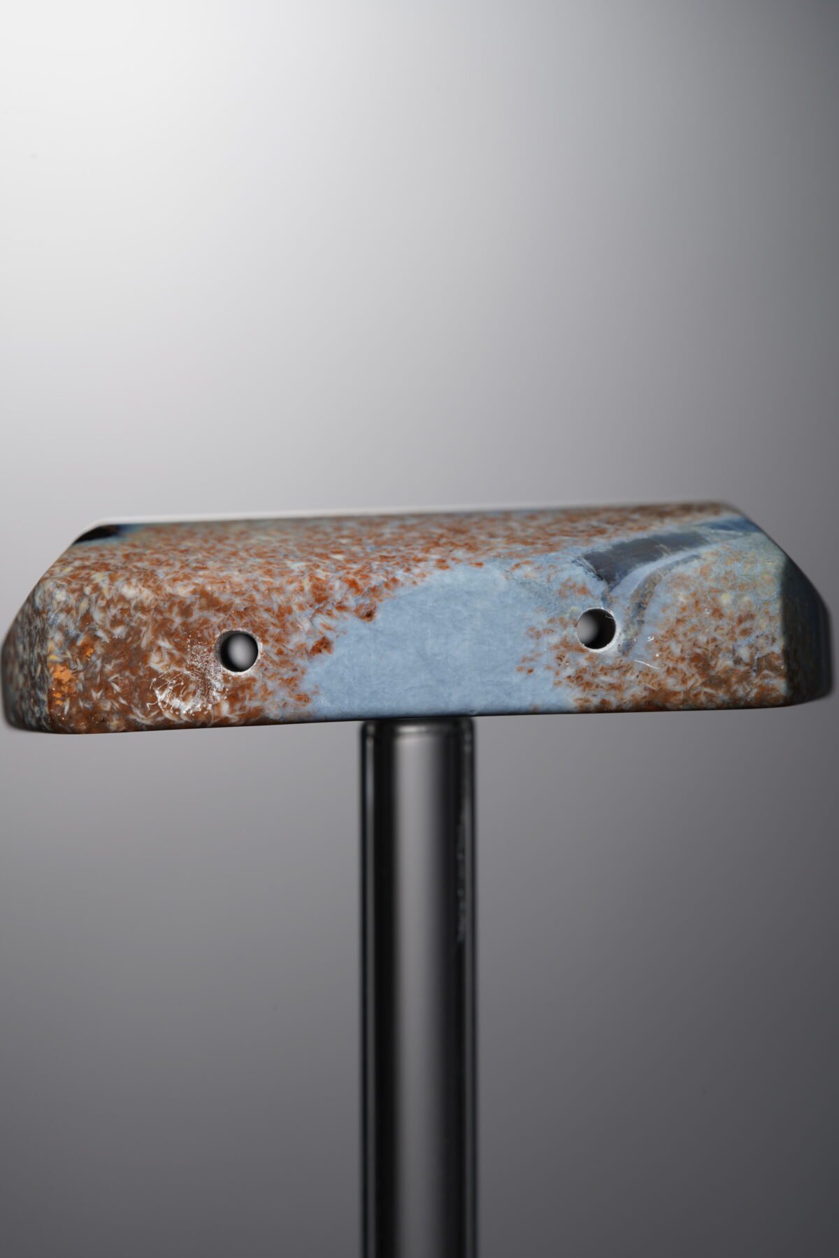 Pietersite-Blue-Rectangle Plaque-36mm - Image 4