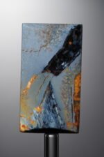 Pietersite-Blue-Rectangle Plaque-37mm - Image 3