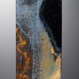 Pietersite-Blue-Rectangle Plaque-37mm