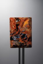 Pietersite-Yellow&Blue-Rectangle Plaque-25mm - Image 3