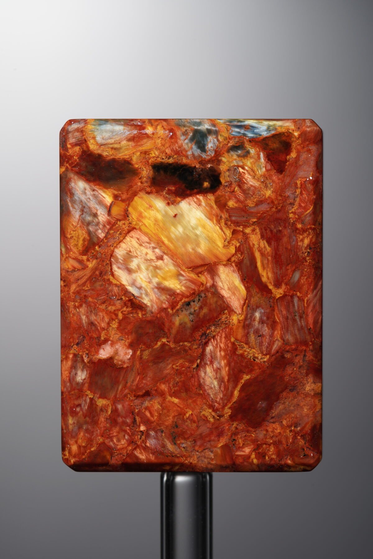 Pietersite-Yellow&Red-Rectangle Plaque-33mm - Image 1