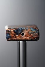 Pietersite-Yellow&Blue-Rectangle Plaque-21mm - Image 2