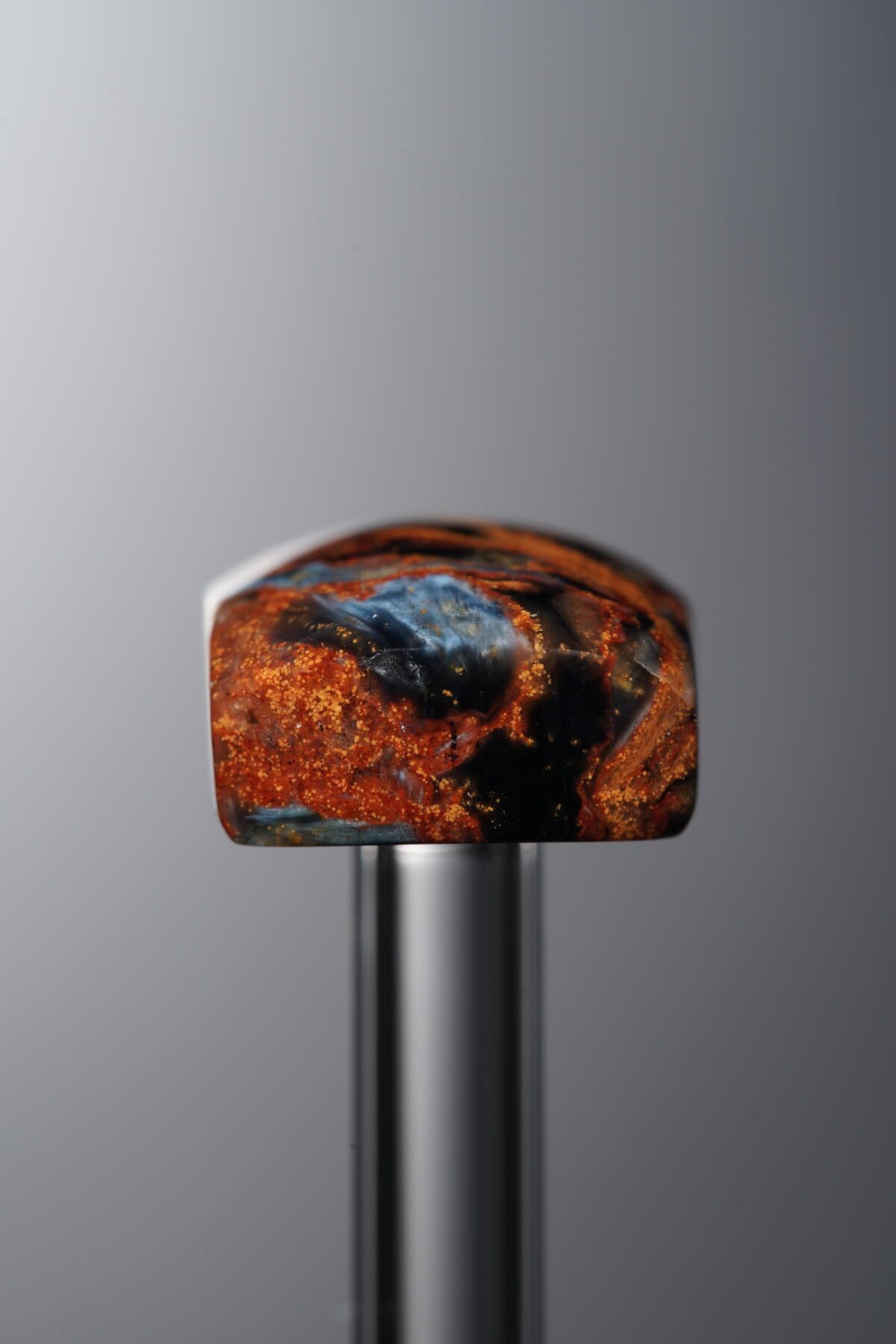 Pietersite-Brown&Blue-Rectangle Plaque-20mm - Image 2